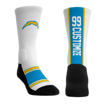 Los Angeles Chargers - Custom Jersey (White)