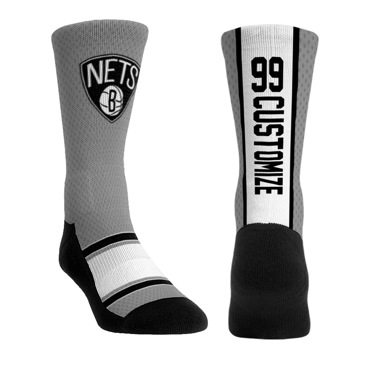 Brooklyn Nets - Custom Jersey (Grey) – 99 CUSTOMIZE