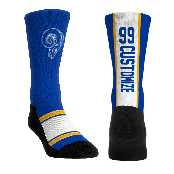 Los Angeles Rams - Custom Throwback Jersey (Blue) – 99 CUSTOMIZE