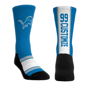 Detroit Lions - Custom Jersey (Blue)