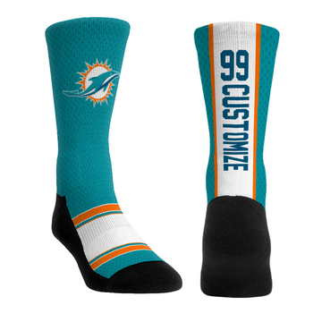 Miami Dolphins - Custom Jersey (Aqua)