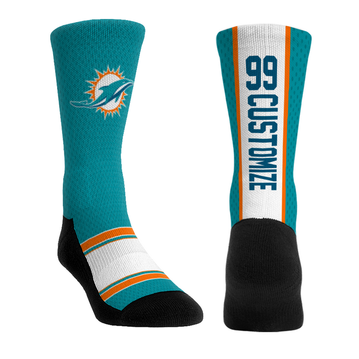 Miami Dolphins - Custom Jersey (Aqua)