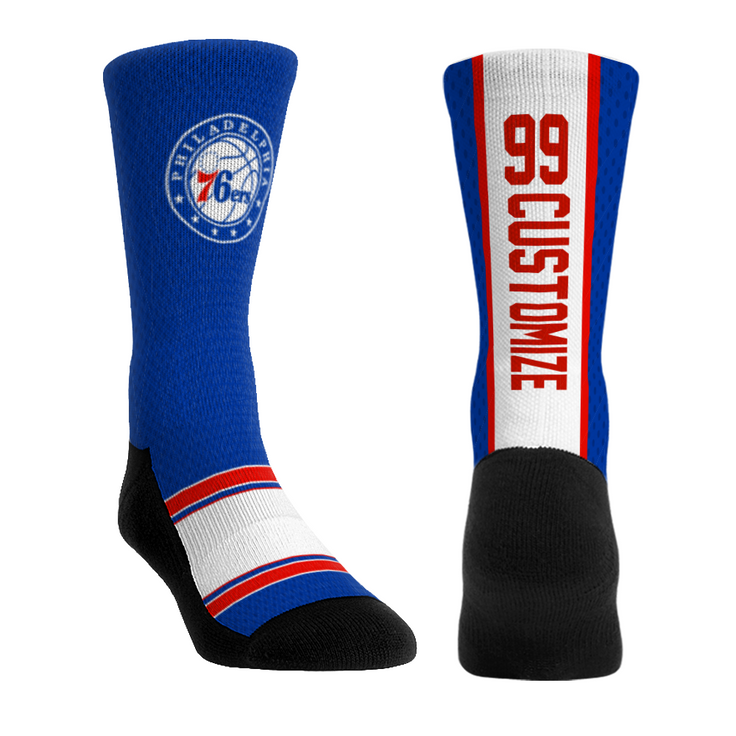 Philadelphia 76ers - Custom Jersey (Blue) – 99 CUSTOMIZE