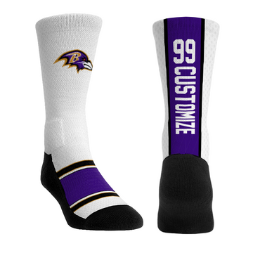 Baltimore Ravens - Custom Jersey (White)