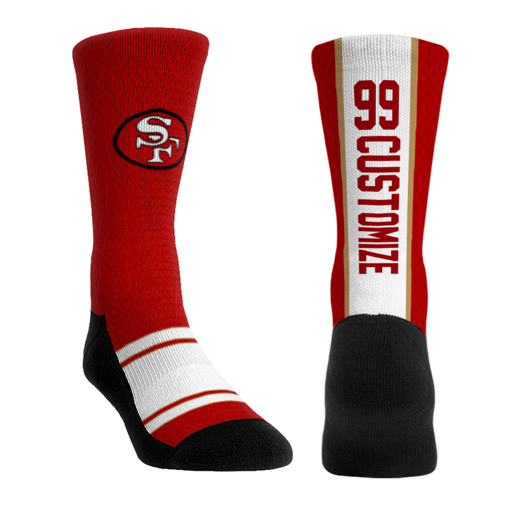 San Francisco 49ers - Custom Throwback Jersey (Red) – 99 CUSTOMIZE