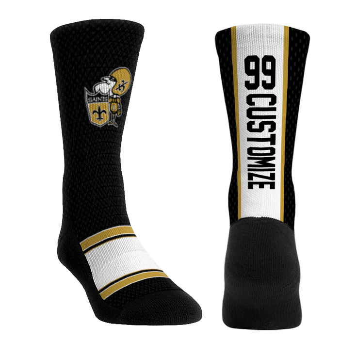 New Orleans Saints - Custom Throwback Jersey (Black) – 99 CUSTOMIZE