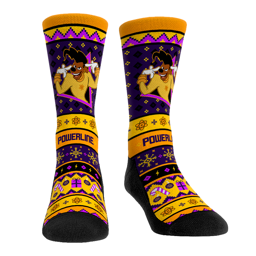 A Goofy Movie Socks - Powerline Tacky Sweater - Disney Collection ...