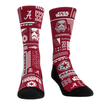 Alabama Crimson Tide - Star Wars  - Stormtrooper Pattern
