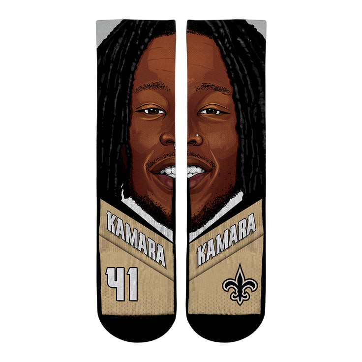 Alvin Kamara - New Orleans Saints  - Game Face - {{variant_title}}