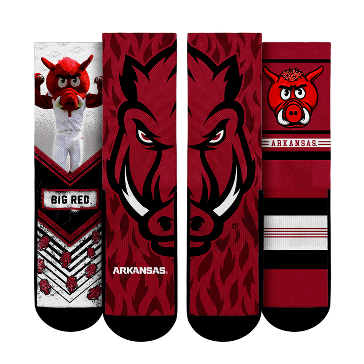 Arkansas Razorbacks - Mascot 3-Pack - {{variant_title}}
