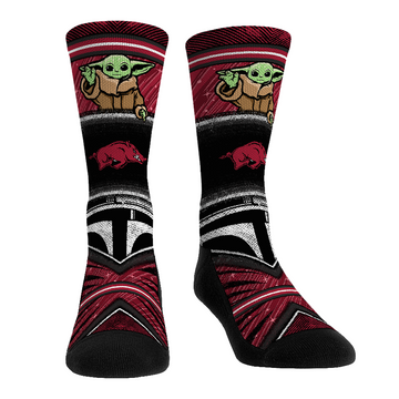 Arkansas Razorbacks - Star Wars  - Grogu Intergalactic Fan