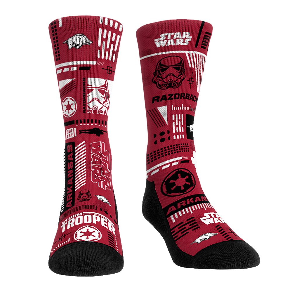 Arkansas Razorbacks - Star Wars  - Stormtrooper Pattern - {{variant_title}}