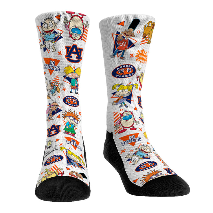 Auburn Tigers - 90's Nickelodeon Characters All-Over - {{variant_title}}