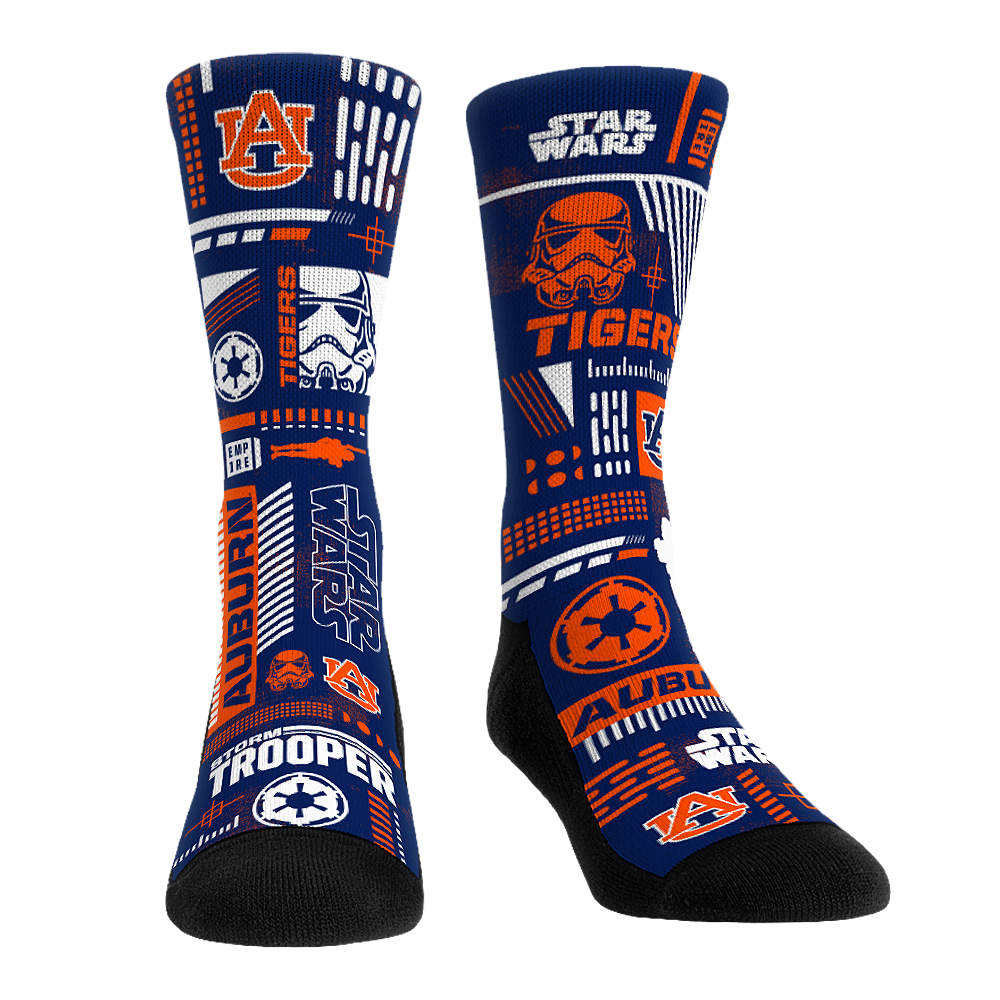 Auburn Tigers Socks - Star Wars - Rock 'Em Socks