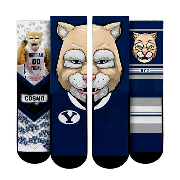 BYU Cougars - Mascot 3-Pack