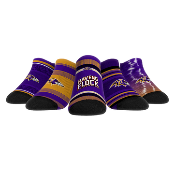 Baltimore Ravens - Low Cut  - Super Fan 5-Pack