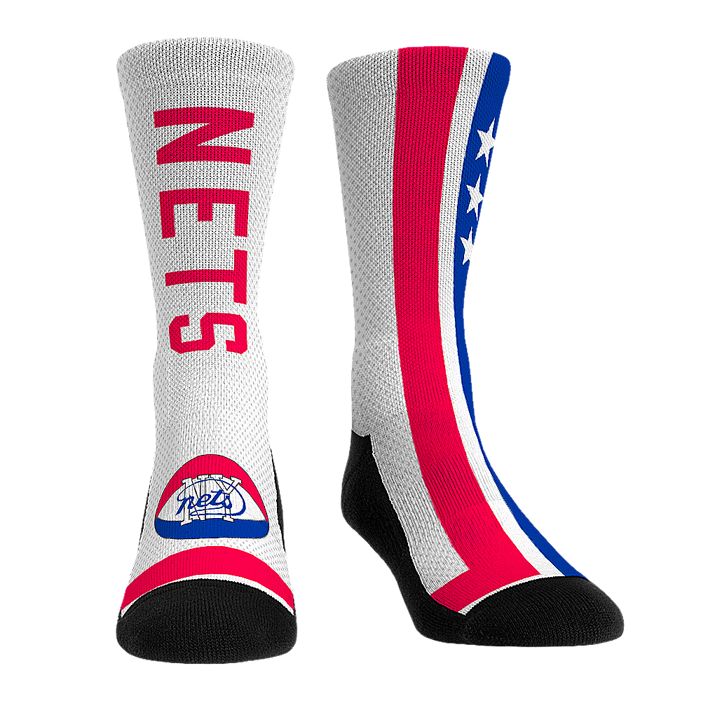 Brooklyn Nets Socks - Classic Edition Jersey Socks - NBA Socks - Rock 'Em Socks