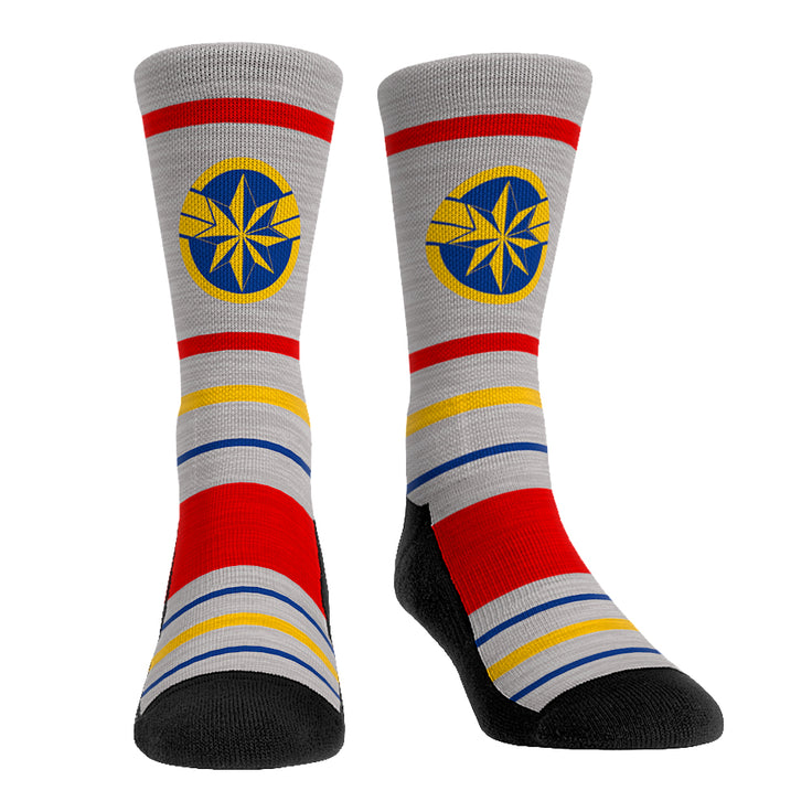 Captain Marvel - Classic Stripes - {{variant_title}}