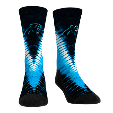 Carolina Panthers - V Shape Tie Dye
