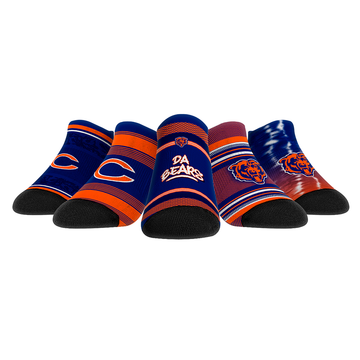 Chicago Bears - Low Cut  - Super Fan 5-Pack