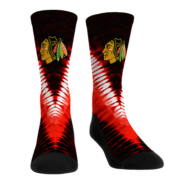 Chicago Blackhawks - V Shape Tie Dye