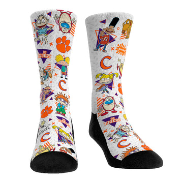 Clemson Tigers - 90's Nickelodeon Characters All-Over