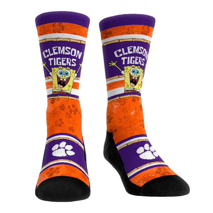Clemson Tigers - SpongeBob SquarePants Tiki Stripe - {{variant_title}}