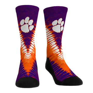 Clemson Tigers - V Shape Tie Dye