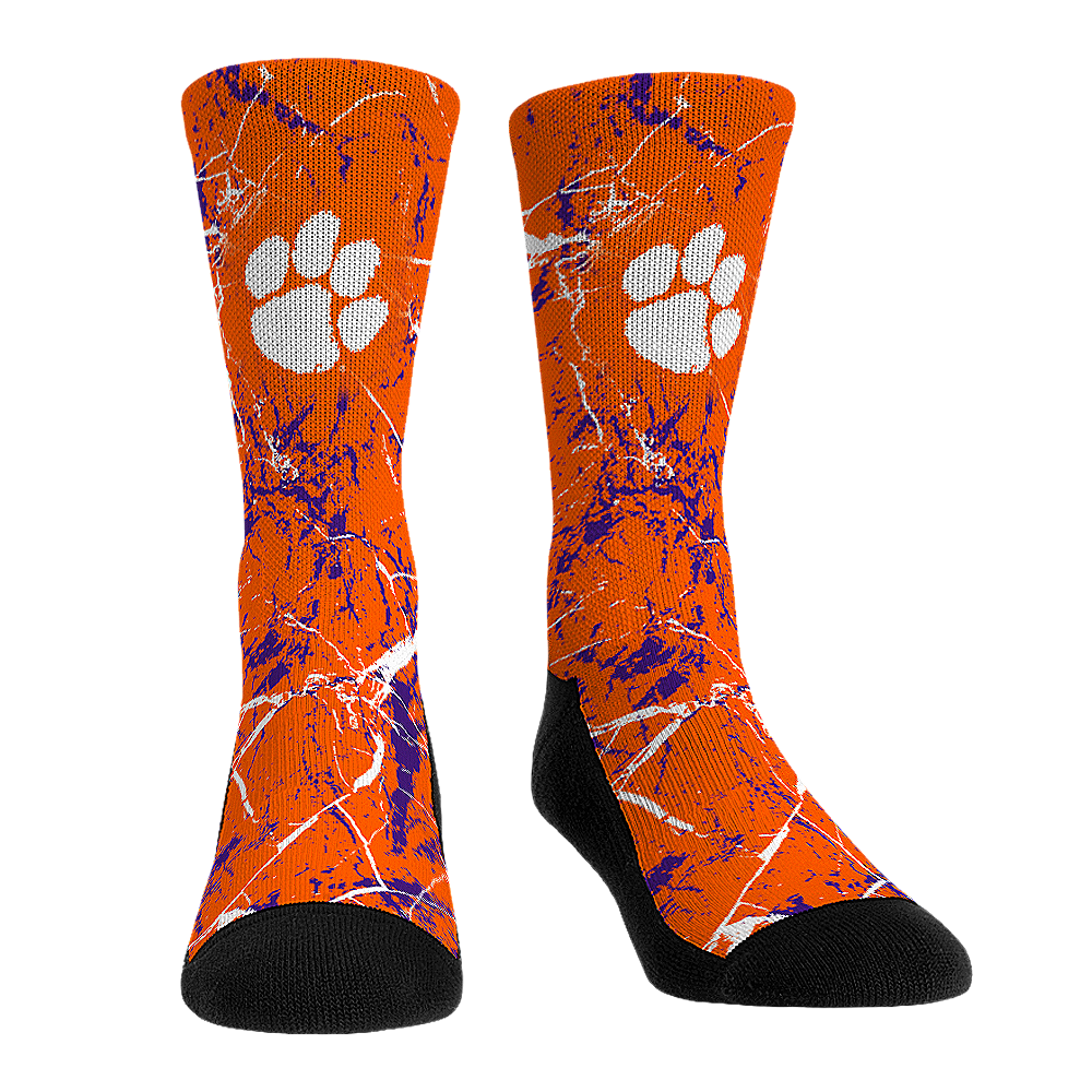 Clemson Tigers - Cracked Marble - {{variant_title}}