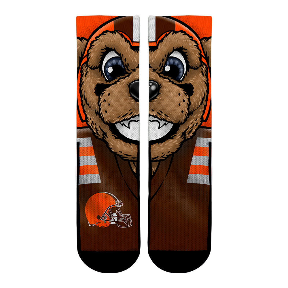 Cleveland Browns - Split Face Mascot - {{variant_title}}