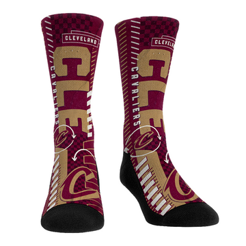 Cleveland Cavaliers - Distressed Geometric