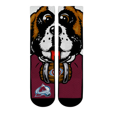 Colorado Avalanche - Split Face Mascot