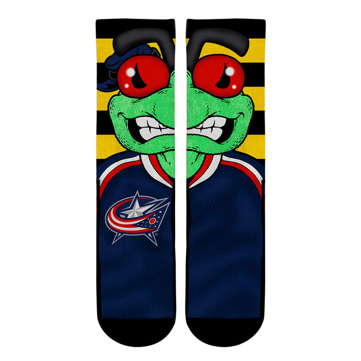Columbus Blue Jackets - Split Face Mascot - {{variant_title}}