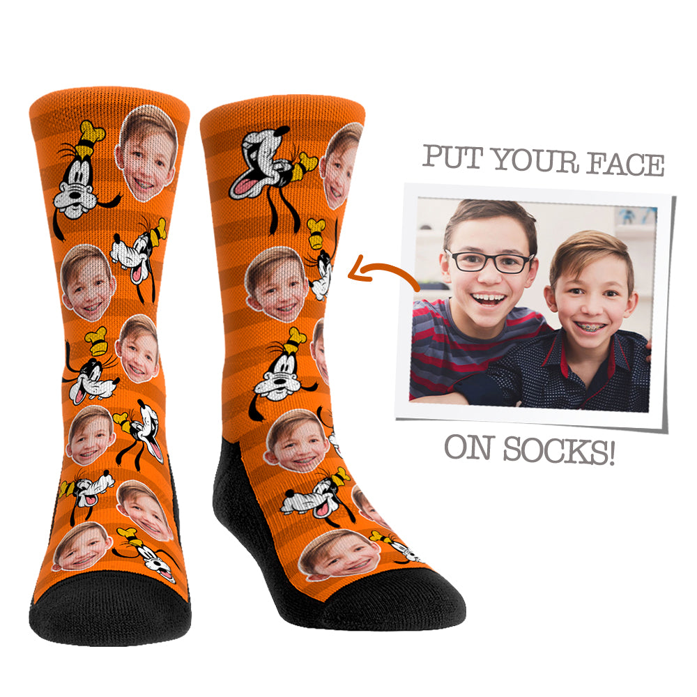 Custom Face Socks - Goofy - {{variant_title}}