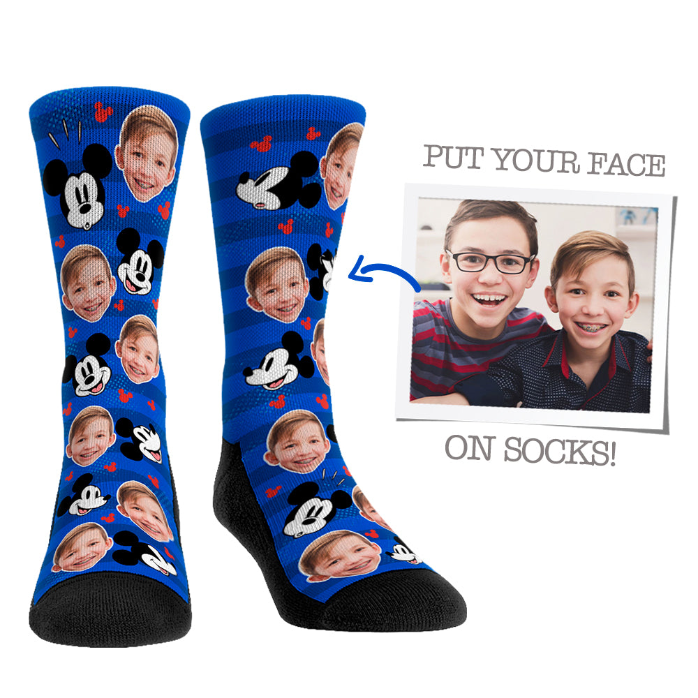 Custom Face Socks - Mickey Mouse - {{variant_title}}