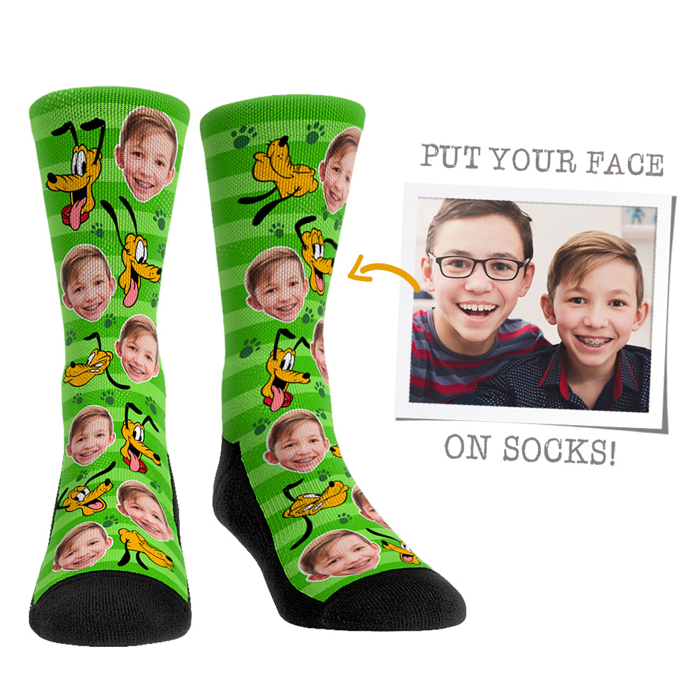 Custom Face Socks - Pluto - {{variant_title}}