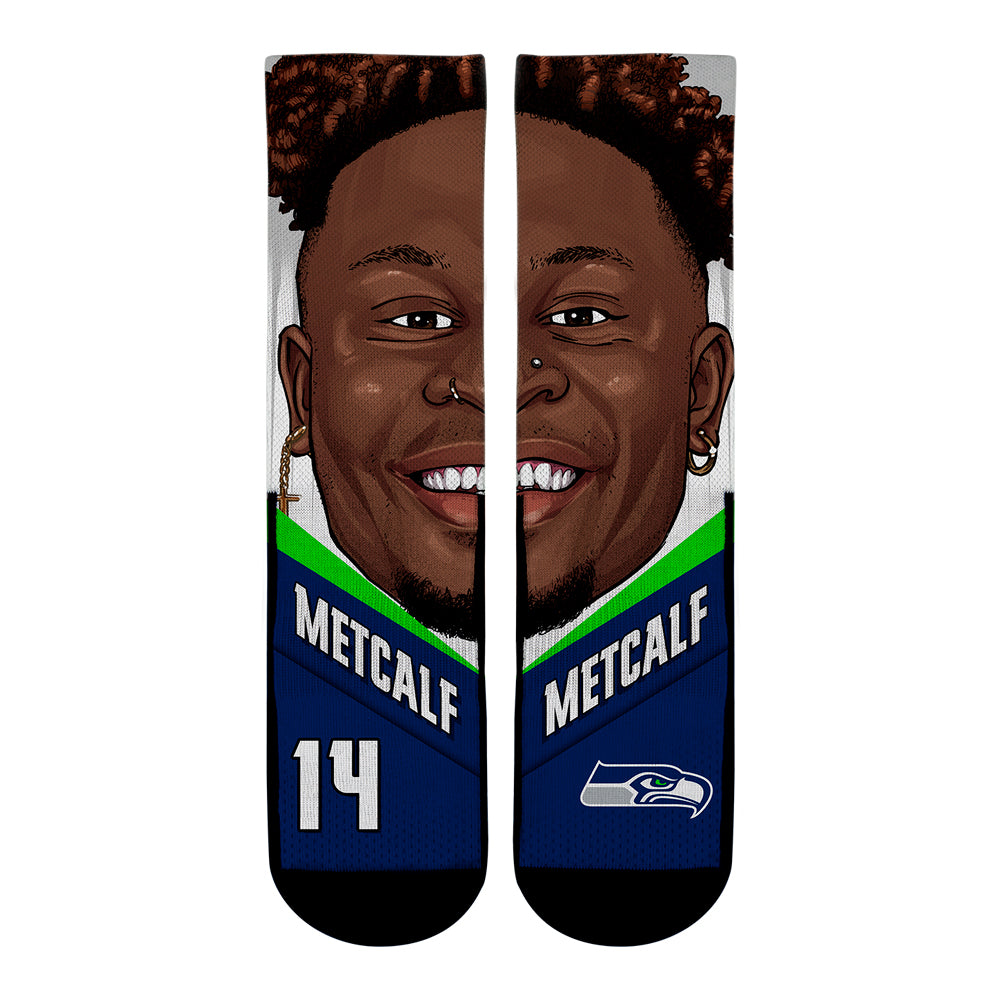 DK Metcalf - Seattle Seahawks  - Game Face - {{variant_title}}