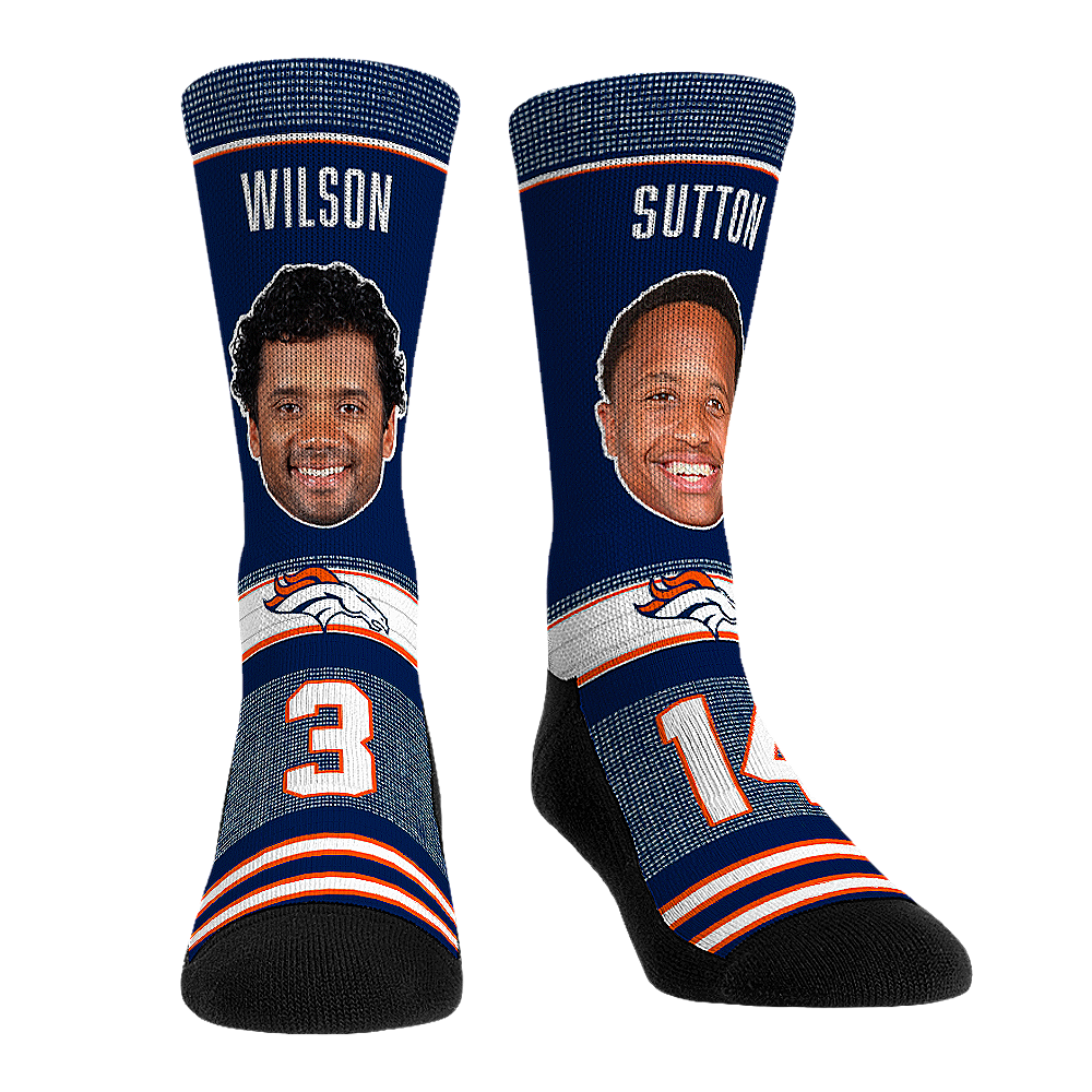 Russell Wilson & Courtland Sutton - Denver Broncos  - Teammates - {{variant_title}}