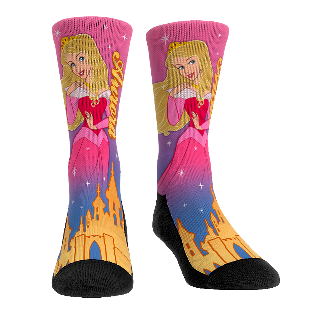 Disney Princess Socks - Aurora Sideplot - Rock 'Em Socks