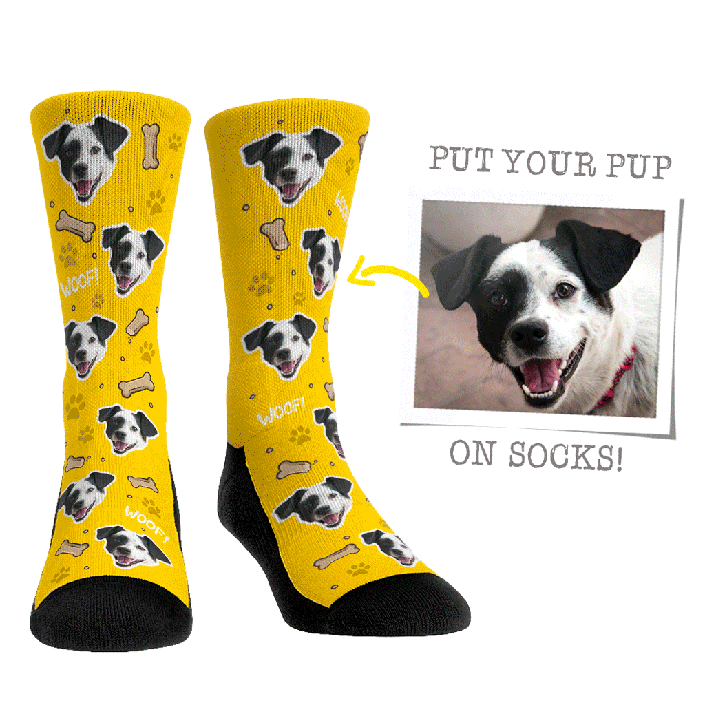 Custom Face Socks - Dog - {{variant_title}}