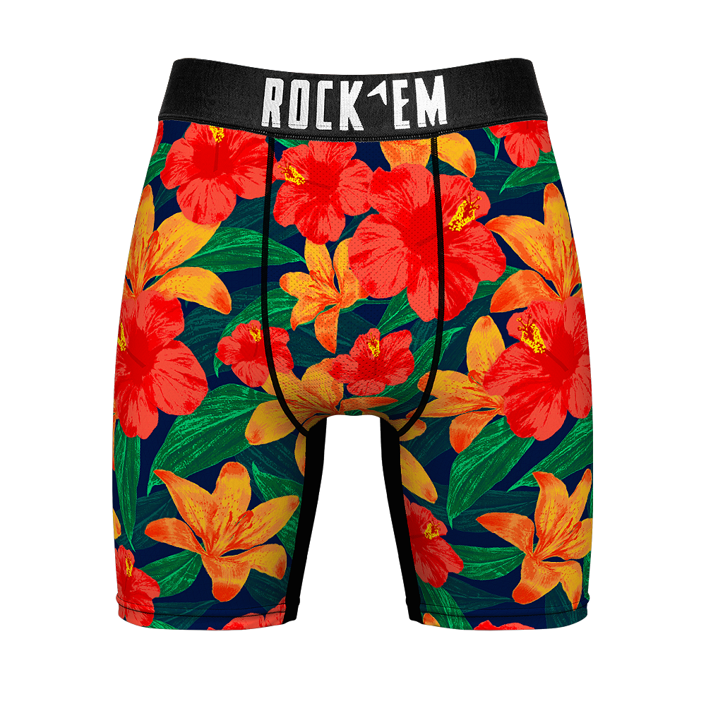 Boxer Briefs - Hibiscus Lily - {{variant_title}}