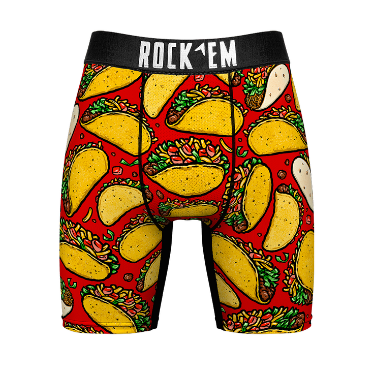 Boxer Briefs - Tacos All-Over - {{variant_title}}