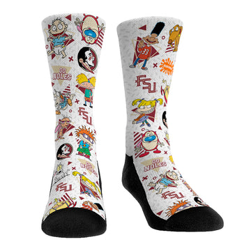 Florida State Seminoles - 90's Nickelodeon Characters All-Over