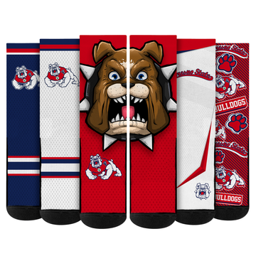 Fresno State Bulldogs - Super Fan Bundle 5-Pack
