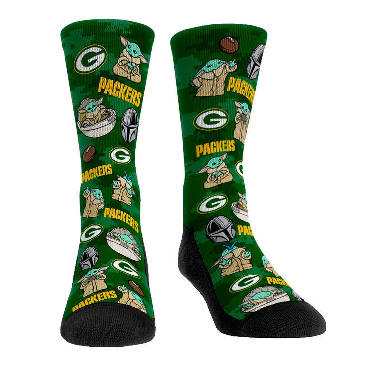 Green Bay Packers - Star Wars  - Grogu All-Over - {{variant_title}}