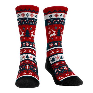 Tacky Sweater Socks (Navy)