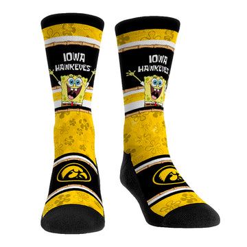Iowa Hawkeyes - SpongeBob SquarePants Tiki Stripe