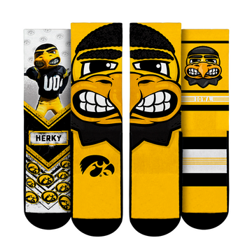 Iowa Hawkeyes - Mascot 3-Pack