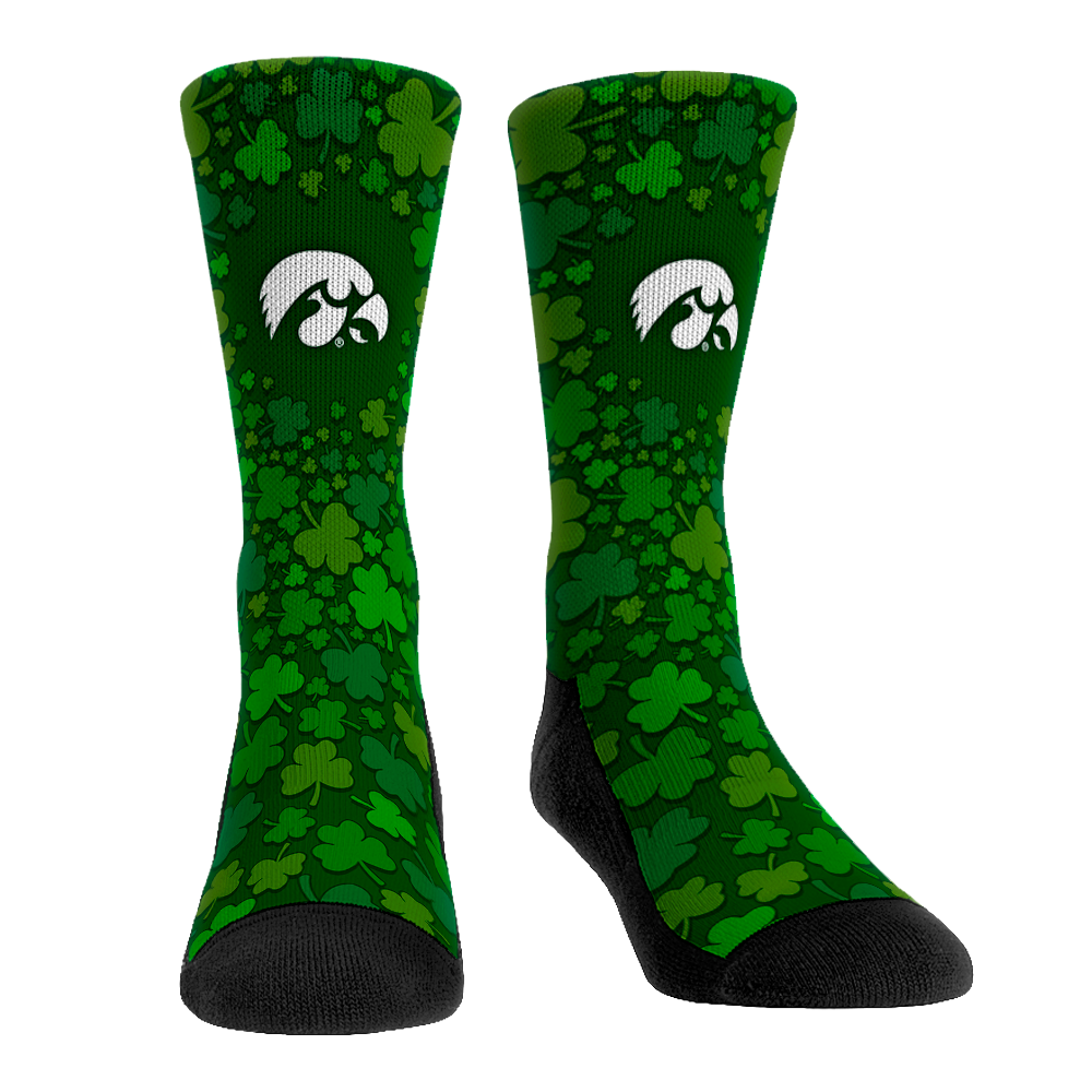 Iowa Hawkeyes - St. Patrick's Day Shamrocks - {{variant_title}}