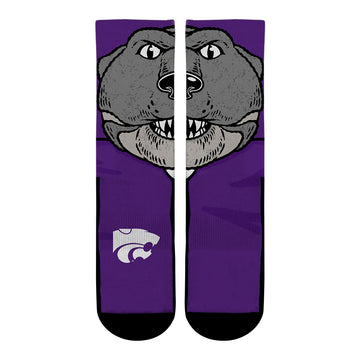 Kansas State Wildcats - Split Face Mascot